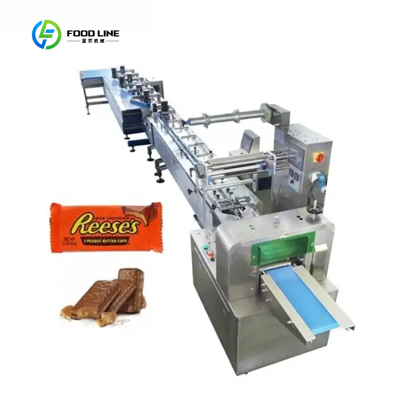 Protein Bar - Máquina envasadora de flujo de barra