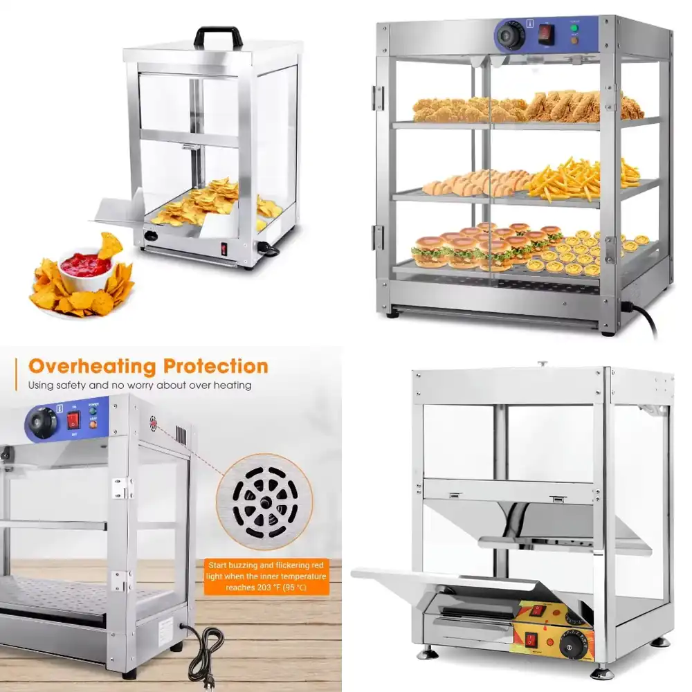 Popcorn - Vitrina Aislante para Papas Fritas y