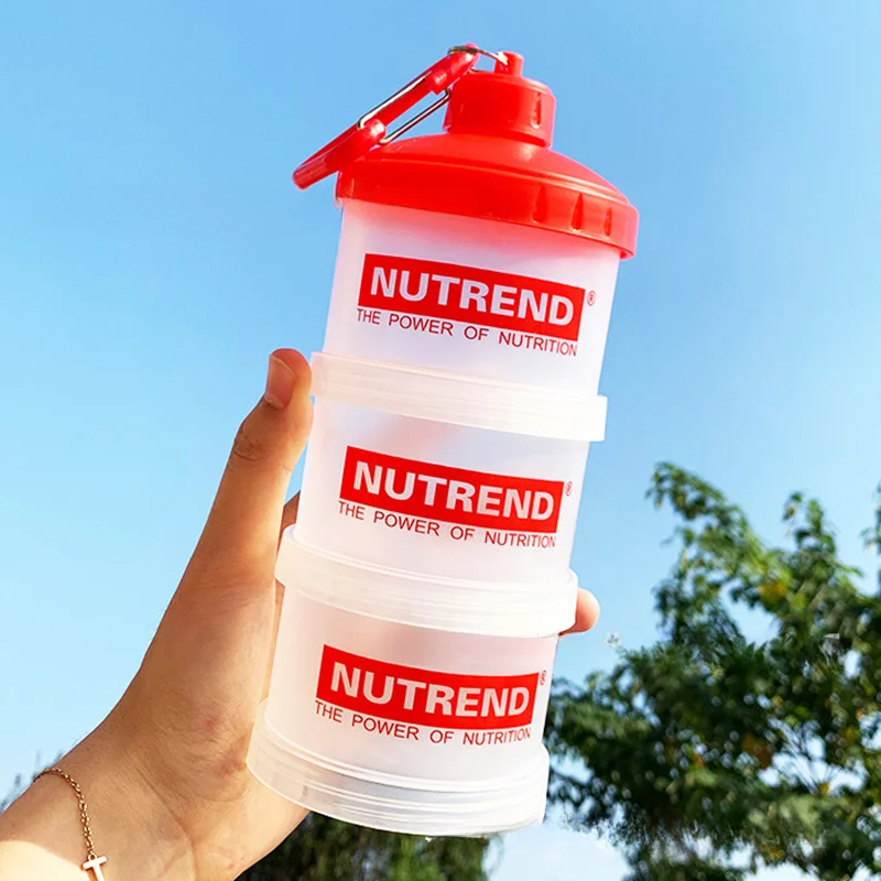 Protein Bar - Caja portátil de proteína en polvo,