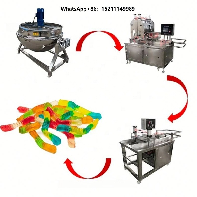Gummy Candy - Máquina Depositora para la Fabricación de