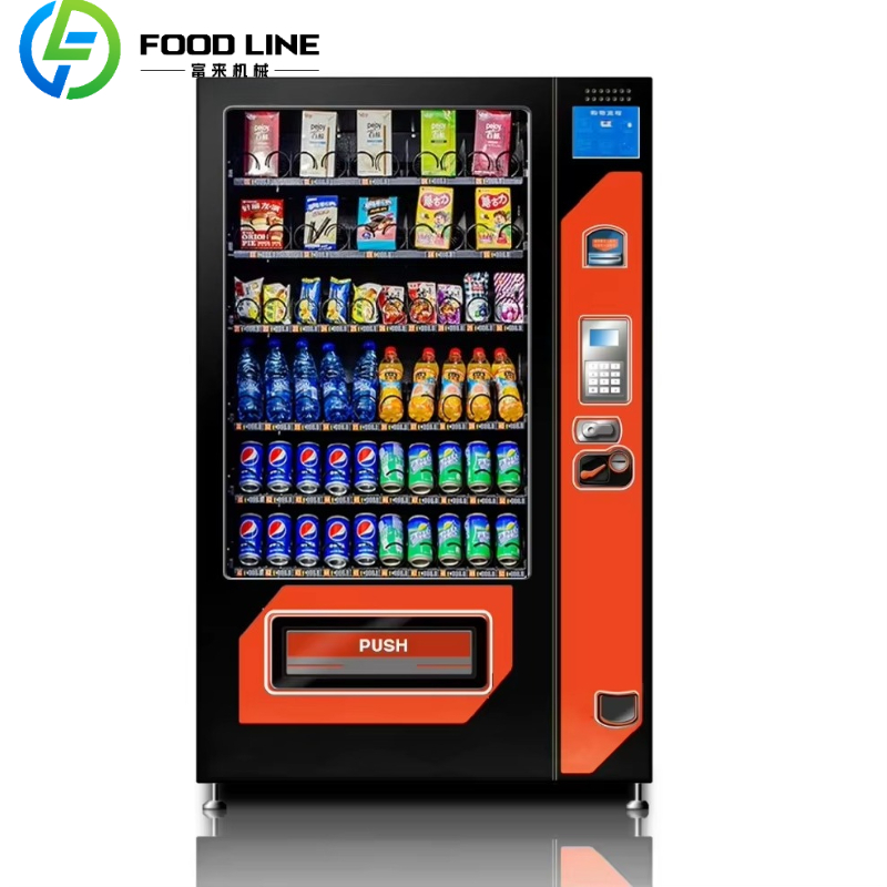 Food Snacks Drinks - Máquina Expendedora Inteligente Personalizada con Pantalla