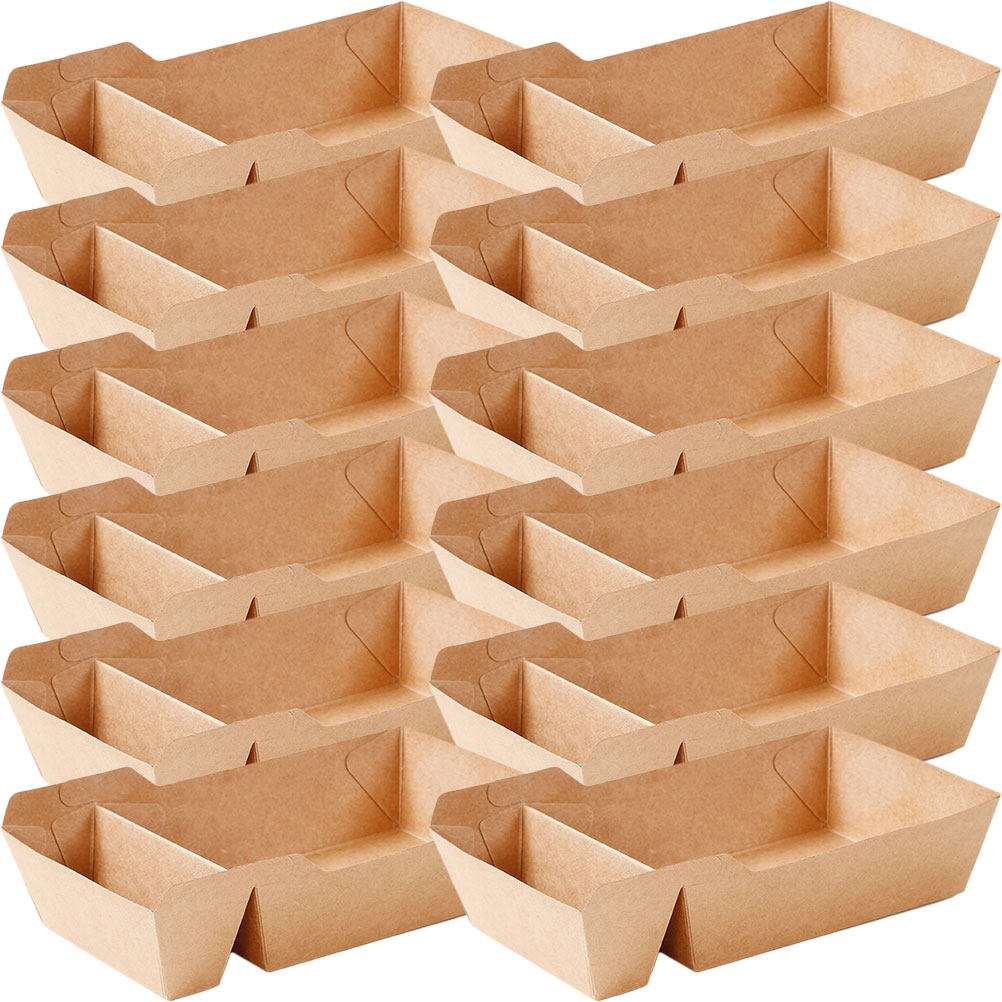Chocolate Snack - 50 cajas de papel para alimentos,