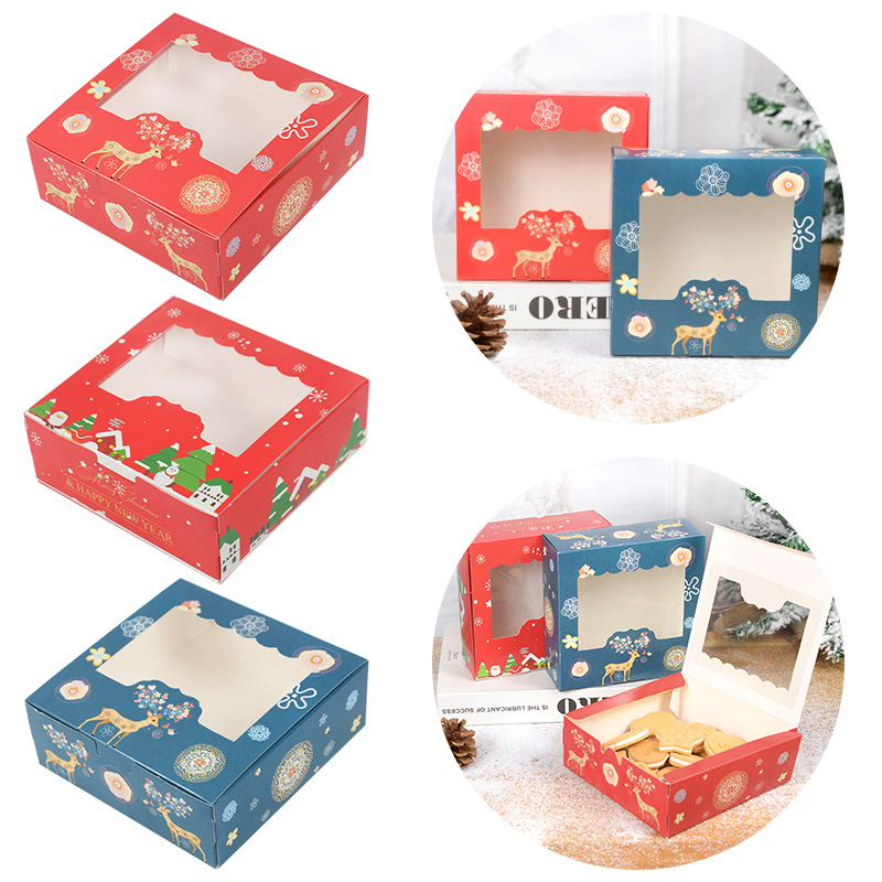 Caja de galletas de Navidad co - Chocolate Snack reseña y precio