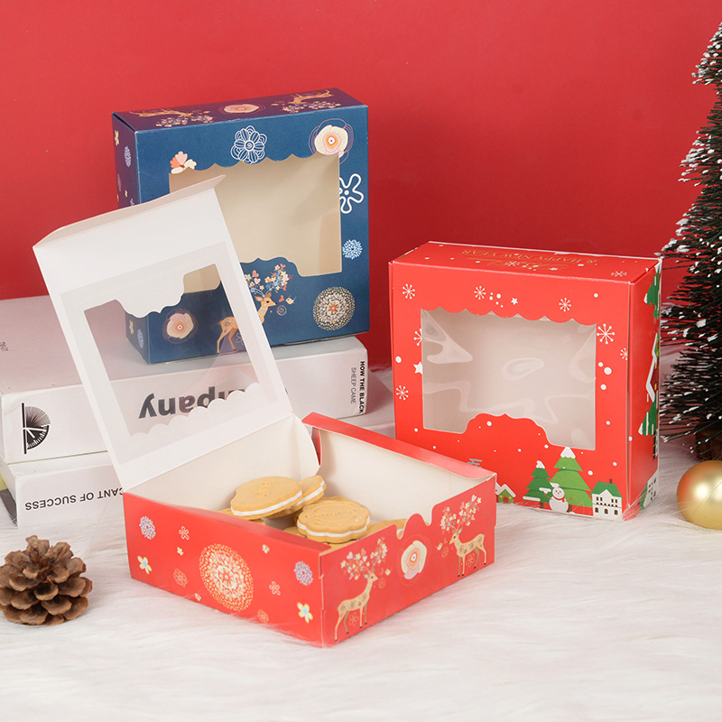 Caja de galletas de Navidad co - Chocolate Snack reseña y precio