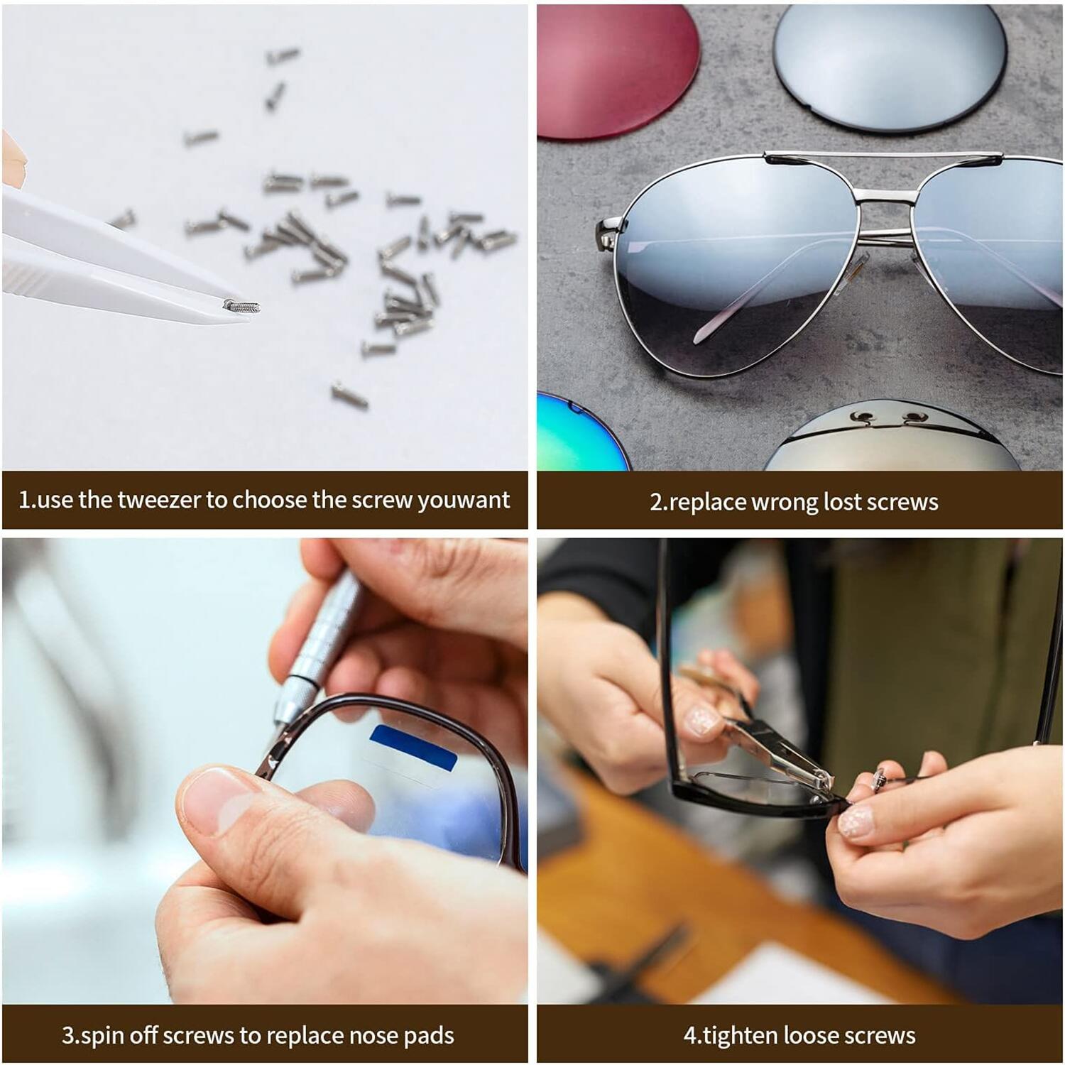 Kit de Reparación de Gafas y L - Nuts Mix reseña y precio