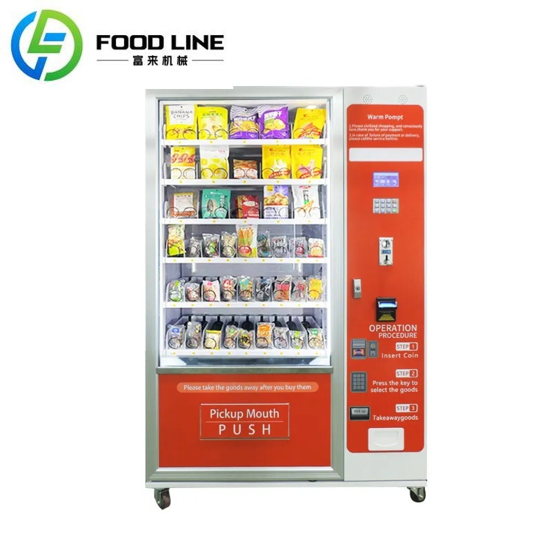 Máquina Expendedora Personaliz - Food Snacks Drinks reseña y precio