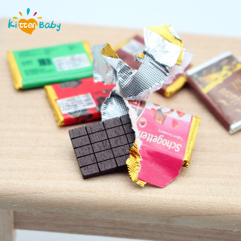 Minicasa de muñecas en miniatu - Chocolate Snack reseña y precio
