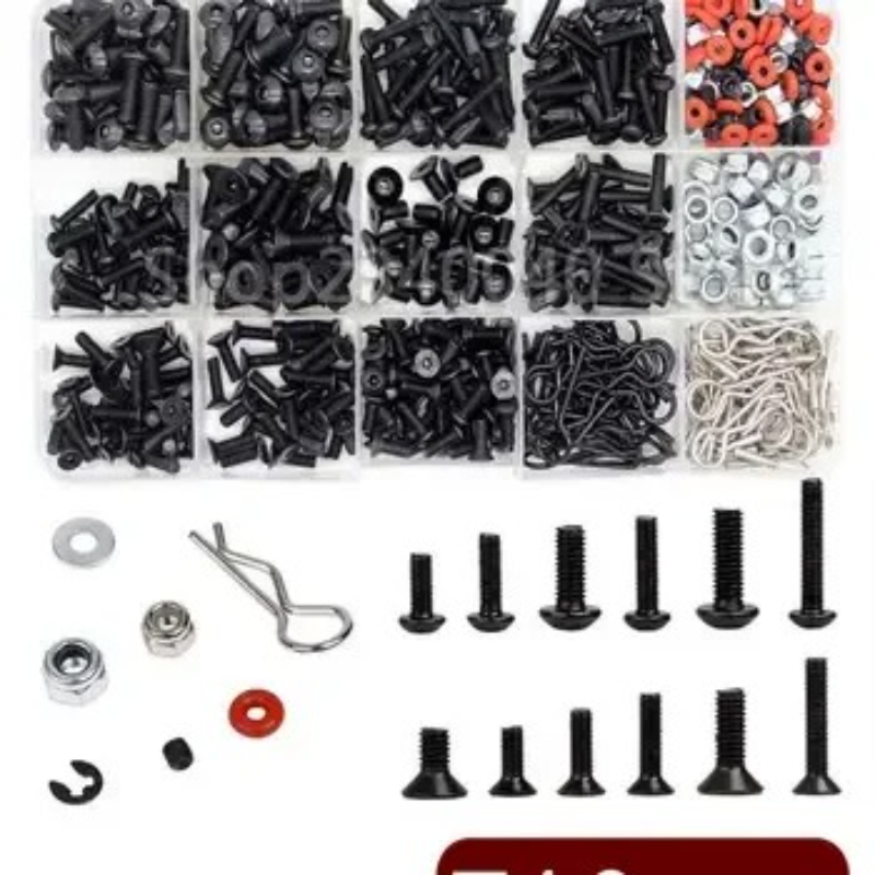 500 Uds Kit de tornillos Unive - Nuts Mix reseña y precio