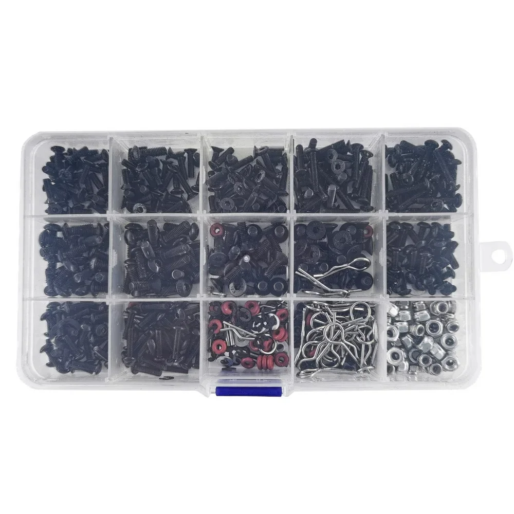 500 Uds Kit de tornillos Unive - Nuts Mix reseña y precio