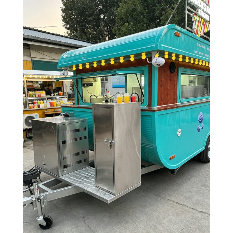 Carrito de Comida Móvil para M - Food Snacks Catering reseña y precio