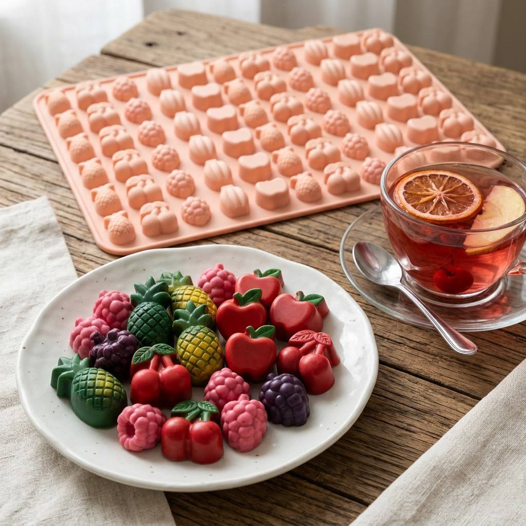 Moldes de silicona para gomita - Gummy Candy reseña y precio