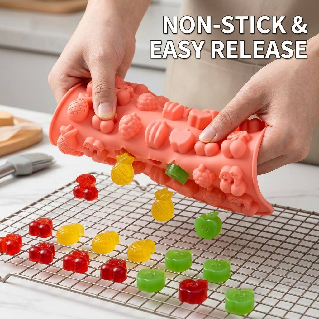 Moldes de silicona para gomita - Gummy Candy reseña y precio