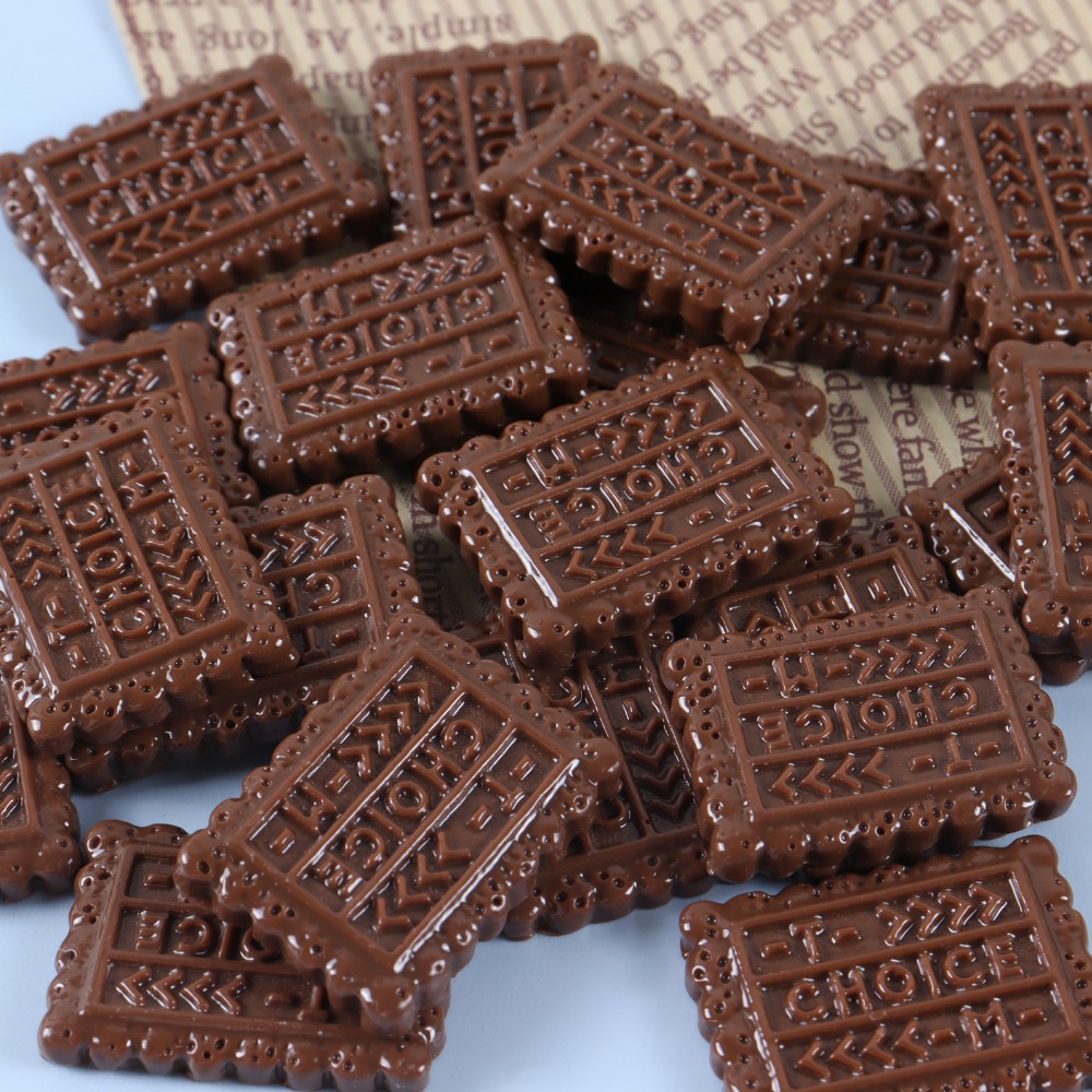 10 Uds. De resina Kawaii, simu - Chocolate Snack reseña y precio
