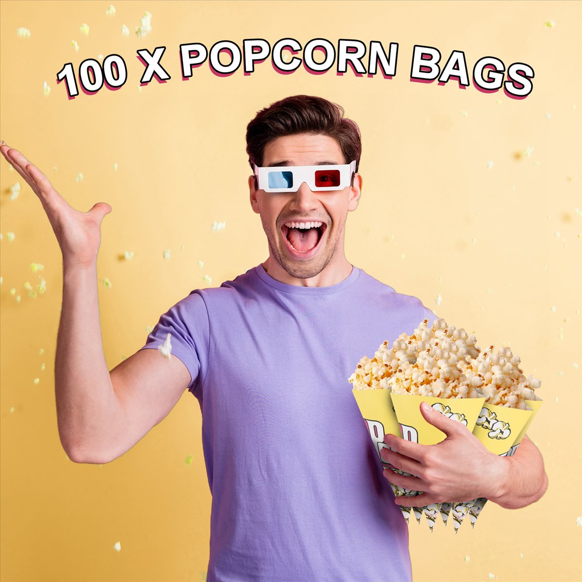 [Promociones] 100 Bolsas de Pa - Popcorn reseña y precio
