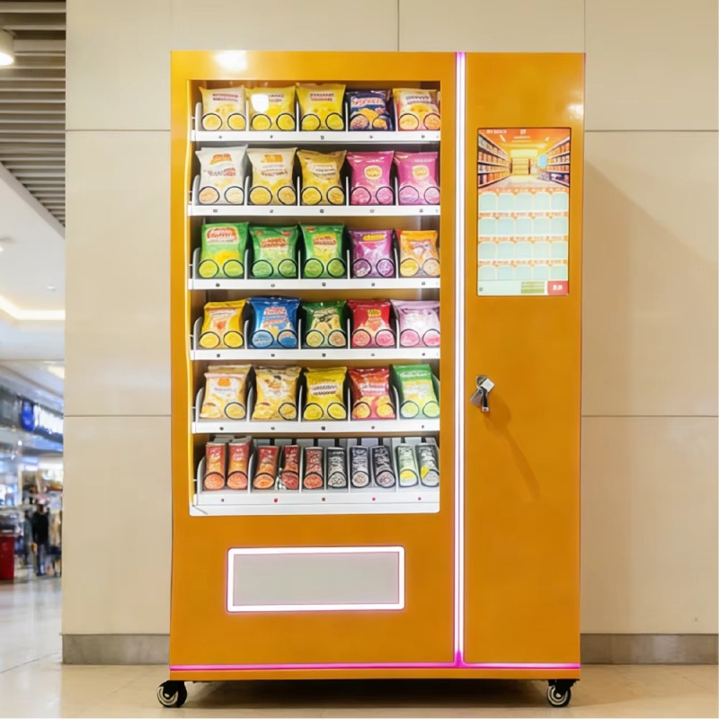Máquina Expendedora Automática - Food Snacks Drinks reseña y precio