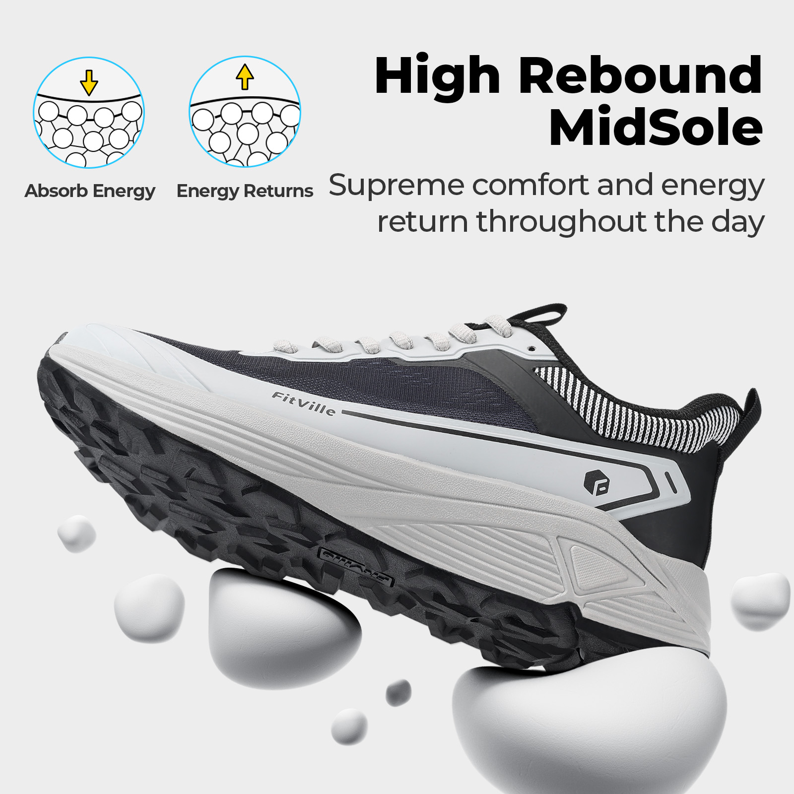 Zapatillas Deportivas Anchas F - Trail Mix reseña y precio