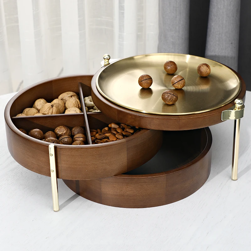 Plato de tres niveles para fru - Dried Fruit reseña y precio